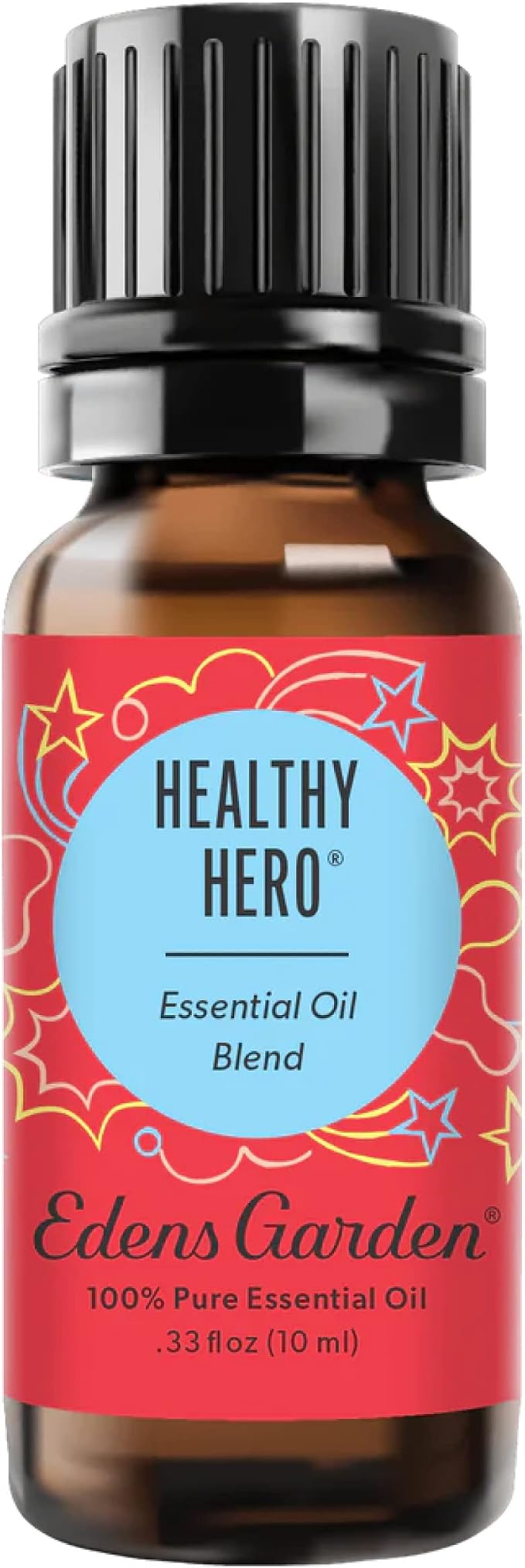 Edens Garden Healthy Hero Essential Oil Blend- 100% Pure Premium Grade, Undiluted, Natural, Therapeutic, Aromatherapy, The Best for Diffusing, Skin, Humidifiers, Kid Safe 10 ml (.33 fl oz)