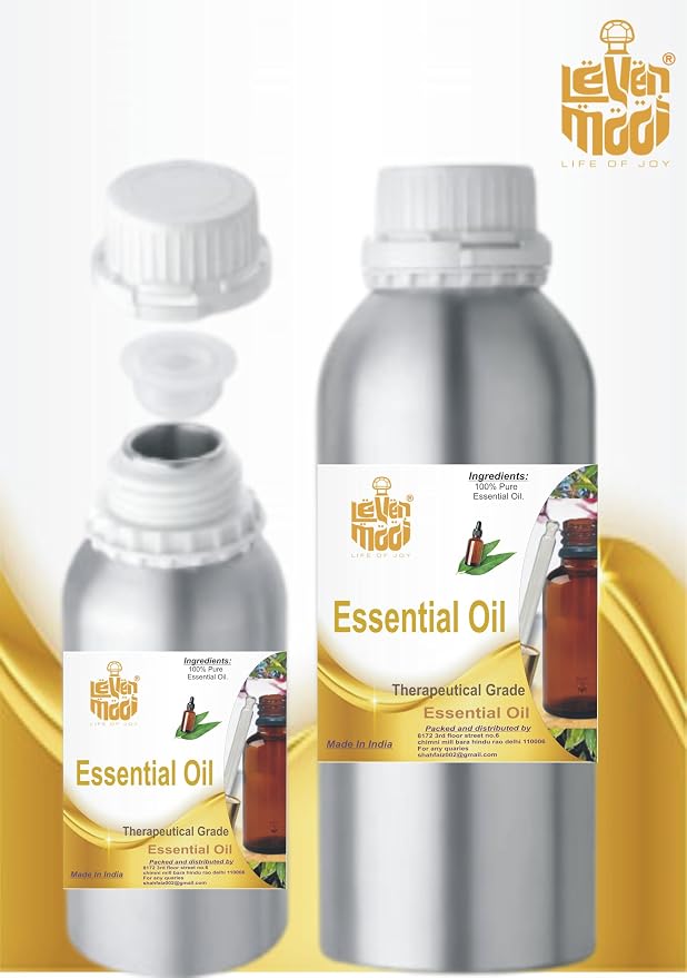 LEVENMOOI Therapeutic Grade Essential Oil – Pure & Natural for Aromatherapy, Humidifiers, Diffusers & DIY Uses (1000ML, Neroli)