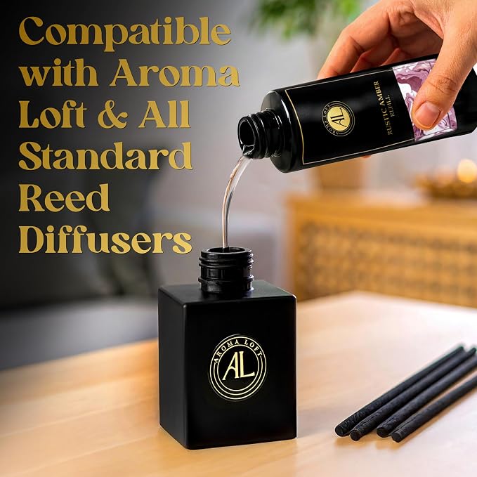 Reed Diffuser Refill, Diffuser Refills Liquid, Air Freshener Oil 4 oz, Fragrance Oil Diffuser (Fresh Linen)