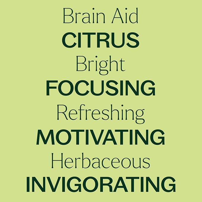 Plant Therapy Brain Aid Essential Oil Blend 30 mL (1 oz), 100% Pure & Undiluted, Aromatherapy for Focus, Concentration & Mental Clarity