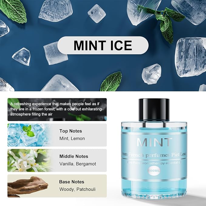 3.5OZ/100ml Car Air Freshener Refill Bottle, CO01/Dedicated Perfume Refill Long Lasting Fragrance 6 Months, Car Diffuser Essential Oil Made of Natural Plant Extracts, 12 Varied Scents Available