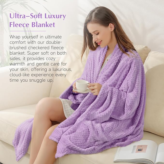Suhctuptx Birthday Gifts for Women, Unique Self Care Gifts Get Well Soon Basket, Christmas Relaxing Spa Gift Care Package w/Flannel Blanket 40 oz Tumbler, for Mom Her Sister Friend