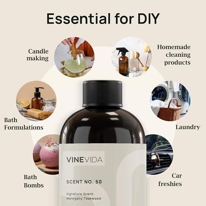 VINEVIDA [128oz] Scent No.1013 Inspired by The Delano Hotel - Natural Fragrance Oil for Candle & Soap Making - Made in USA