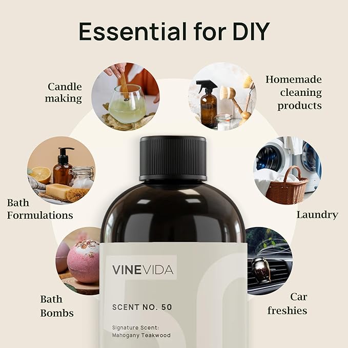 VINEVIDA [128oz] Scent No.1019 Inspired by The Aria Hotel Fragrance Oil for Candle Making and Soap Making - Premium Candle Scents for Soy Candles