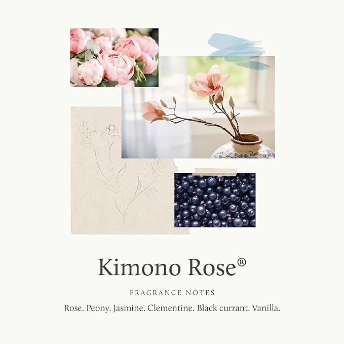 Thymes Kimono Rose Pura Smart Home Plug-in Diffuser Refills - Pack of 2