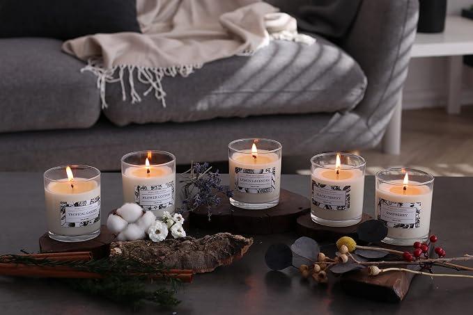 Aronica Raspberry Candle, Baby Shower Game Winner Gifts, Fruit Scented Soy Candles for Home, Fall Candles Bestfriend Gift, House Wax, Energizing Candle for Woman