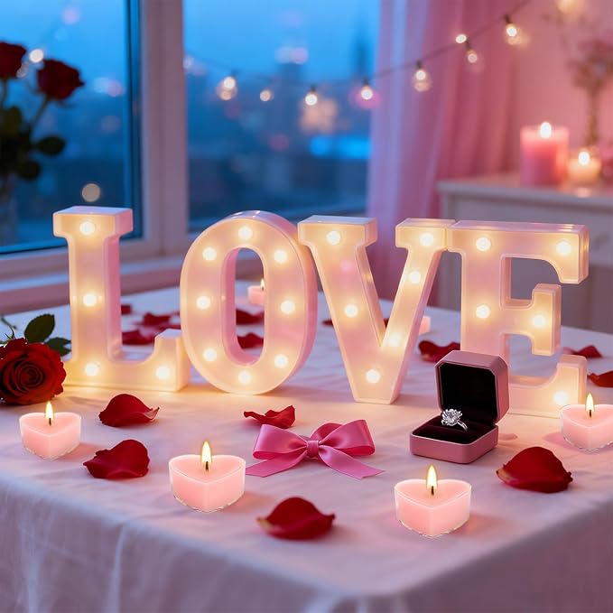 Valentine's Gift 50 PCS Heart Shaped Tea Light Candles, Rose Scented 4-Hour Burn Smokeless Tealights for Valentine's Day, Wedding Anniversary, Proposal&Romantic Decorations.