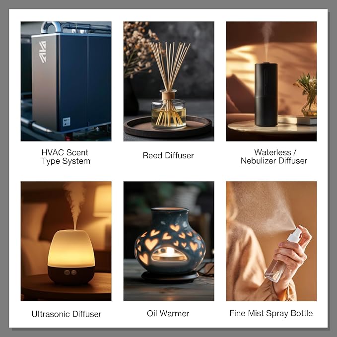 Hotel Collection Diffuser Oil- 6.76 Fl Oz/200ML-Forest-Freeze,Luxury Essential Oils for Diffuser Refill & Machines,Bigger Bottle, Bolder Aroma, Longer Lasting