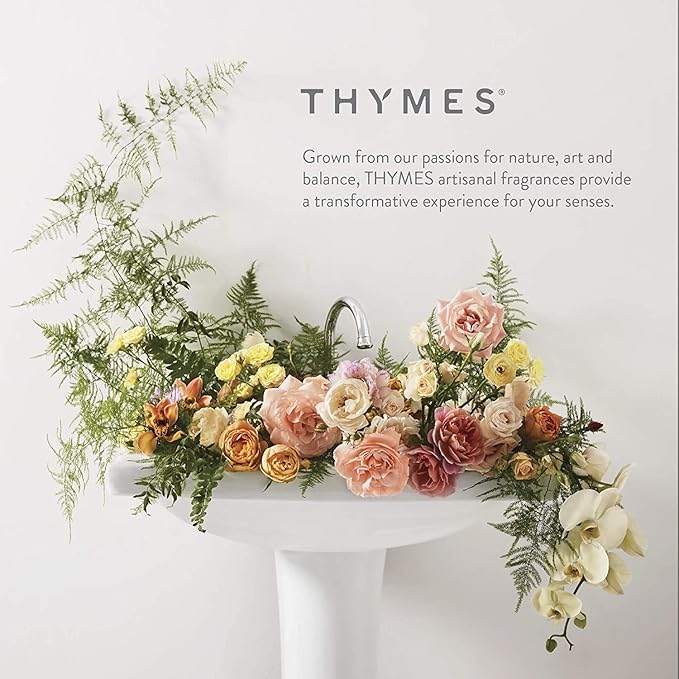 Thymes Pura Refills, 2 Pack of Oil Diffuser Scents, Long-Lasting Diffuser Refills, Premium Home Fragrance with Notes of Mandarin, Coriander, Lemon & Warm Cedarwood (Pack of 2)