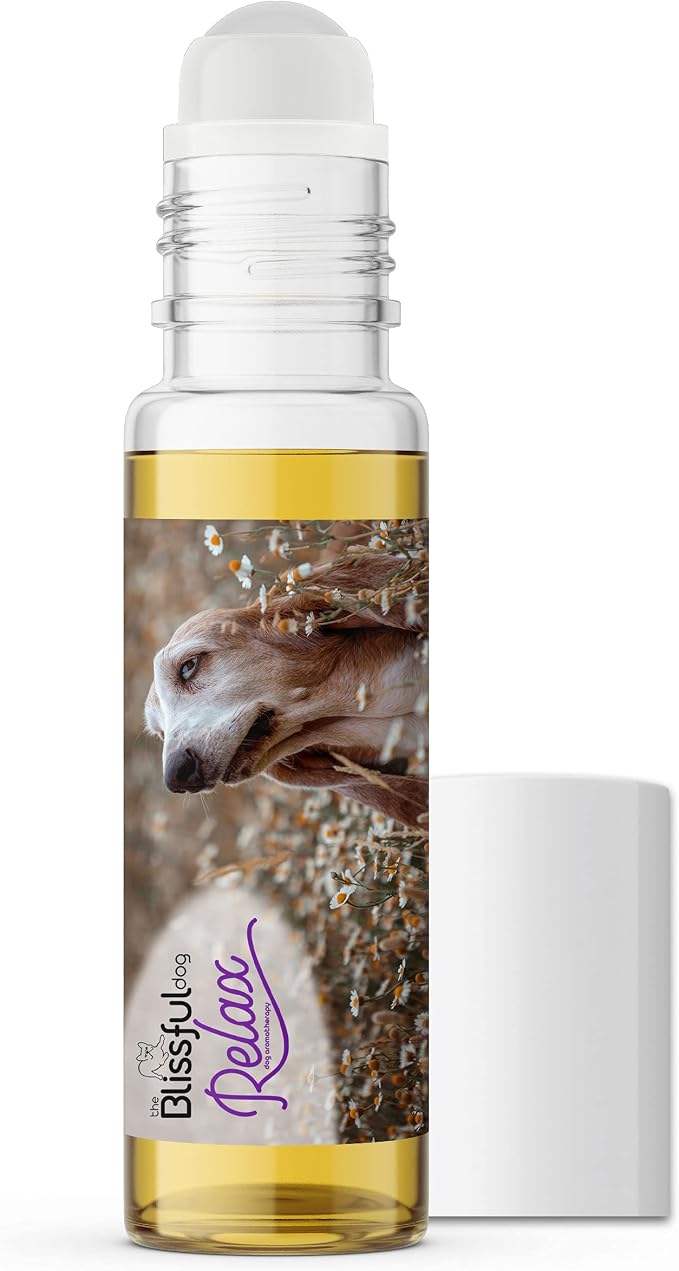 The Blissful Dog Basset Hound Dog Relax Roll-ON Aromatherapy for Dogs - Anxiety Relief for Dogs