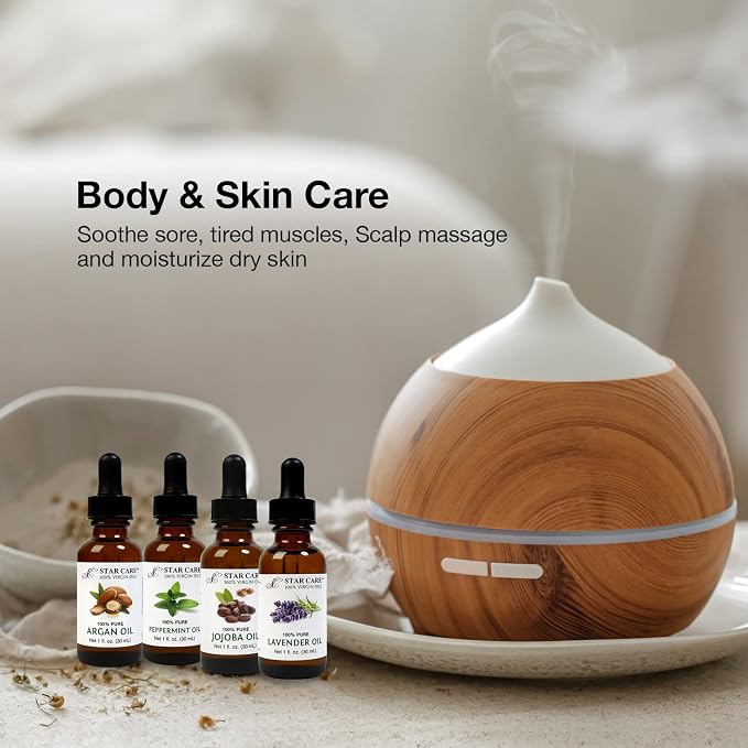 100% Pure Grape Seed Oil for Skin, Hair & Face. Cold Pressed Vitis Vinifera Carrier Oil with Vitamin E & Essential Fatty Acids, Natural Moisturizer for Body & Scalp Massage, 1 fl oz (30ml)
