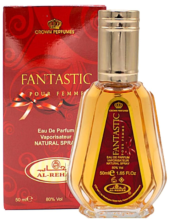 Al Rehab Fantastic Eau de Parfum Spray for Women, 1.7 Ounce