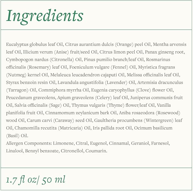 Essential Oil for The Whole Family. Swiss Just 31 50ml.