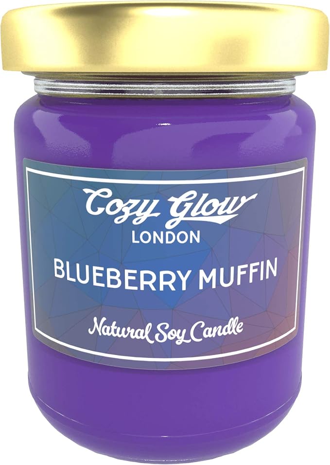 Cozy Glow Blueberry Muffin Large Soy Candle