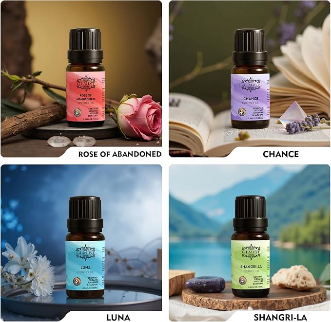 Essential Oils Set, Fragrance Oil for Diffusers Romantic Haven Kit | 8 Packs Essential Oils for Diffusers for Men, Home and Party, Classic Fragrance Oil for Variety Use As Great Gift for Men