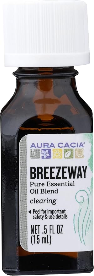 Aura Cacia, Essential Oil Blend Breezeway, 0.5 Fl Oz