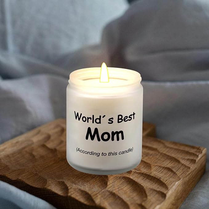 Lihome Mothers Day Gifts for Mom from Daughter Son, Funny Mother's Day, Fathers Day, Birthday, Thanksgiving, Christmas Gifts, Vanilla Coconut Candles
