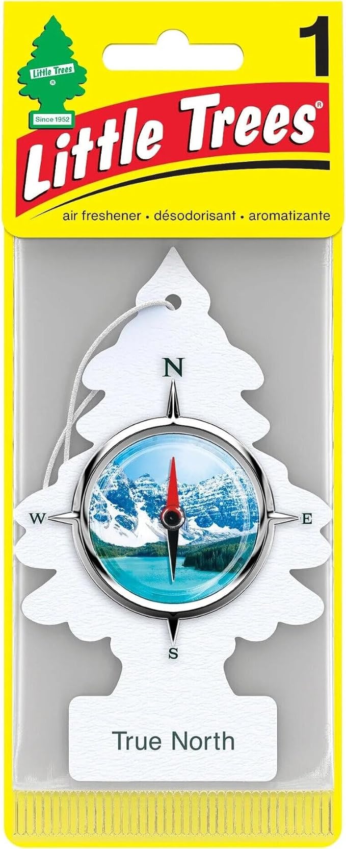 LITTLE TREES CAR FRESHNER U1P17146 Little Trees Air Fresheners, True North