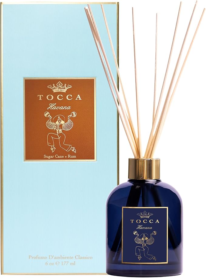 TOCCA Havana Reed Diffuser, 6oz - Sugar Cane & Rum Scented