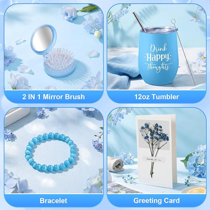11 Pcs Birthday Gift for Women Mother Gifts Set Spa Gift Baskets for Women Get Well Care Package for Mom Her Wife Friend