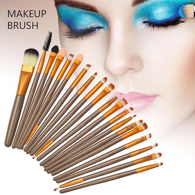 MTDXILTAI All in One Makeup Kit for Makeup storage bag 2X14 Colors Eyeshadow Palette Liquid Foundation Eyeliner Pencils Contouring Stick Lip Gloss 20Pcs Make up Brushes For Women Girls Teens (Black)