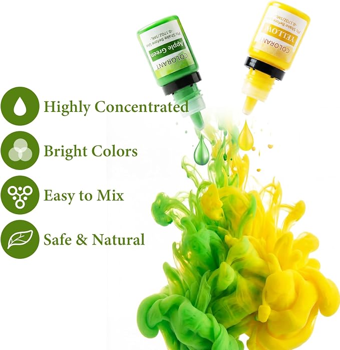 SAEUYVB Soy Wax for Candle Making,10 lbs Natural Soy Wax Pellets with 20 Color Liquid Dye,20 Cotton Wicks,Complete Candle Making Supplies for Adults- Ideal for Home Decoration & DIY Gifts