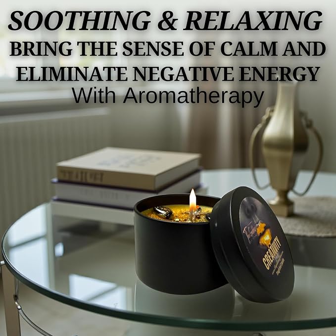Creativity Intention Candle – Coconut Wax Ritual for Inspiration, Motivation & Creative Flow | Ideal for Artists, Writers & Makers | Wiccan Hoodoo Pagan (Medium 8oz)