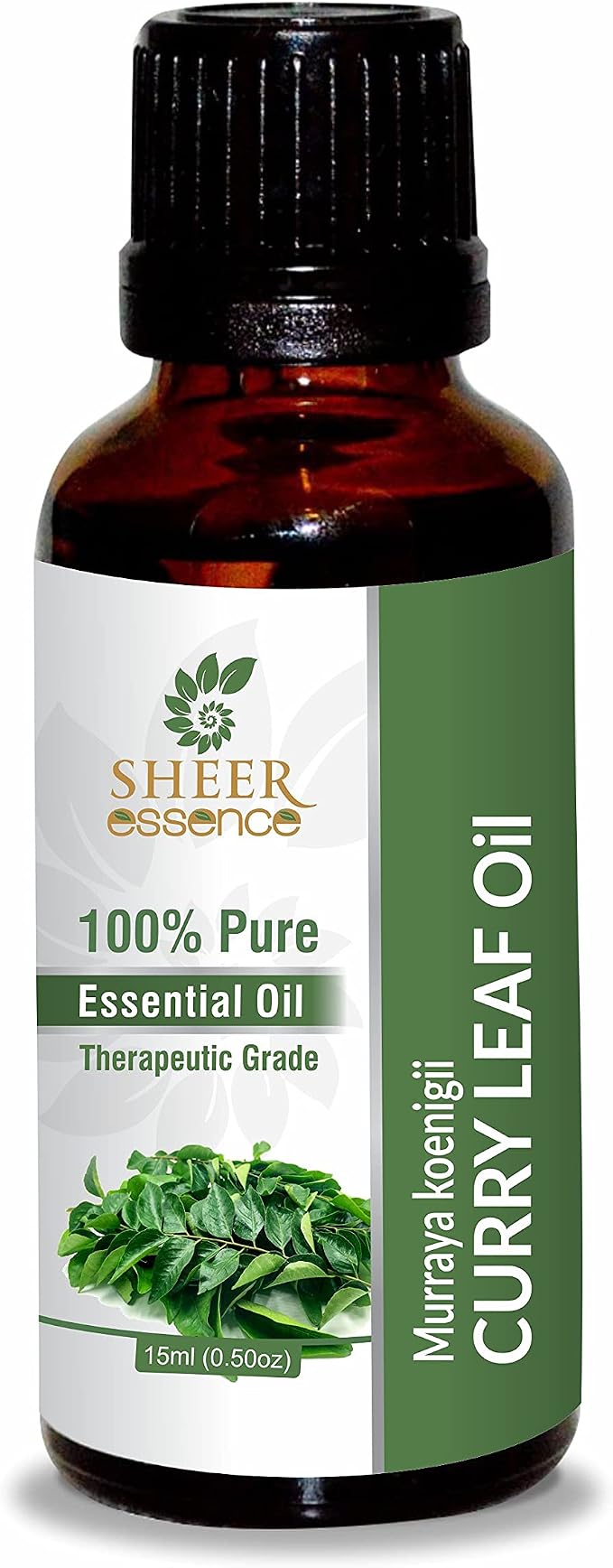 Curry Leaf Oil (Murraya Koenigii) Essential Oil 100% Pure Natural Undiluted Uncut Therapeutic Grade Oil 0.16 Fl.OZ