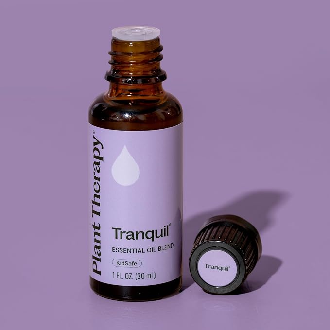 Plant Therapy Tranquil Essential Oil Blend, 30 mL (1 oz), 100% Pure, Undiluted, Natural Aromatherapy, Excellent for Meditation and Relaxation