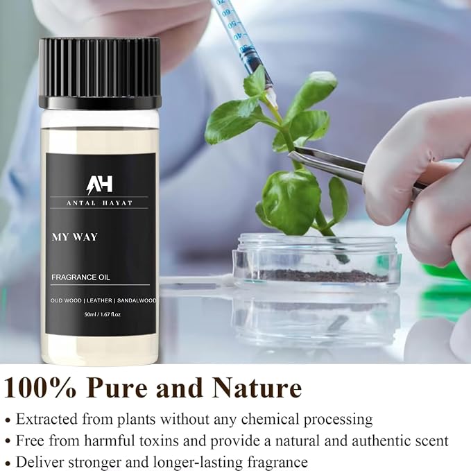 My Way Diffuser Oil 50ml – Hotel Scent for Home, Waterless & Cold Air Diffusers - Luxury Hotel Inspired Aromatherapy Scent Diffuser Oil - Home Luxury Scents - Essential Oils Air Freshener
