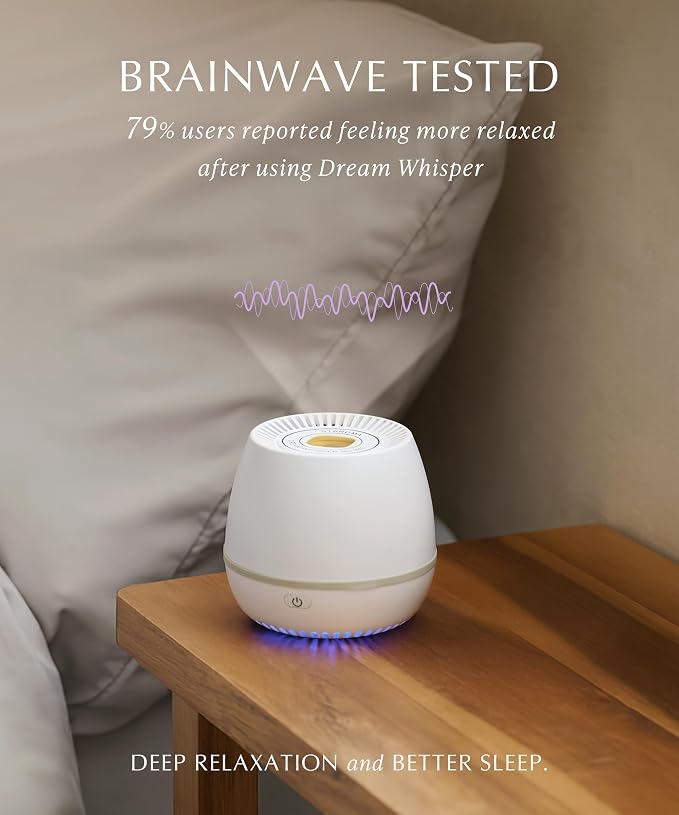 Dream Whisper (Jasmine Essential Oil Refill), Compatible with STAROMA Waterless Essential Oil Diffuser – Premium Aromatherapy Fragrance, Gentle and Consistent Scent – for 200 sqft Small Home, Office