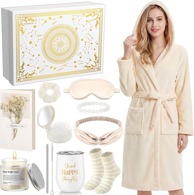 11 Pcs Birthday Gift for Women Mother Gifts Set Spa Gift Baskets for Women Get Well Care Package for Mom Her Wife Friend