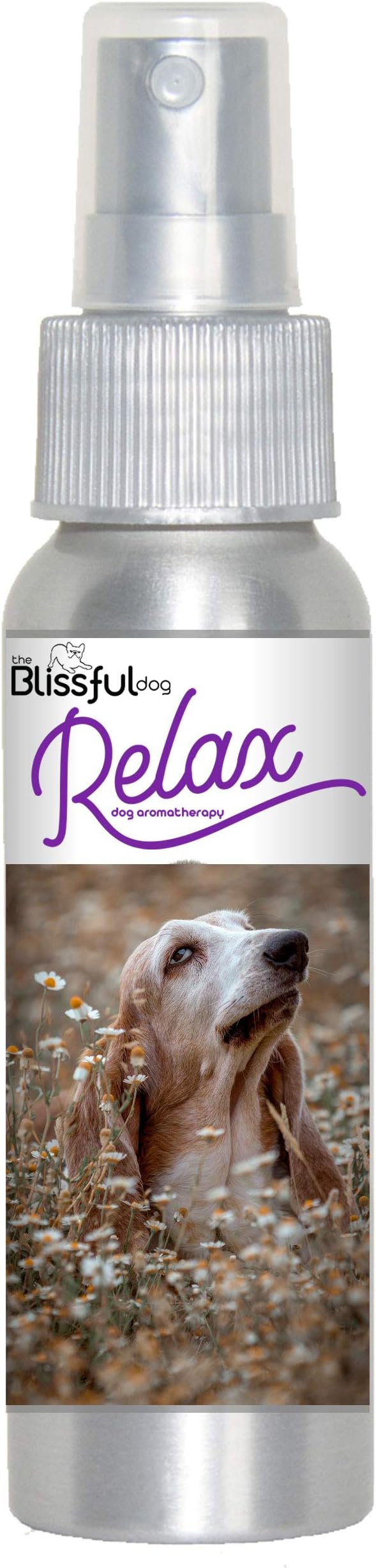 The Blissful Dog Basset Hound Relax Dog Aromatherapy Spray for Your Dog's Anxiety