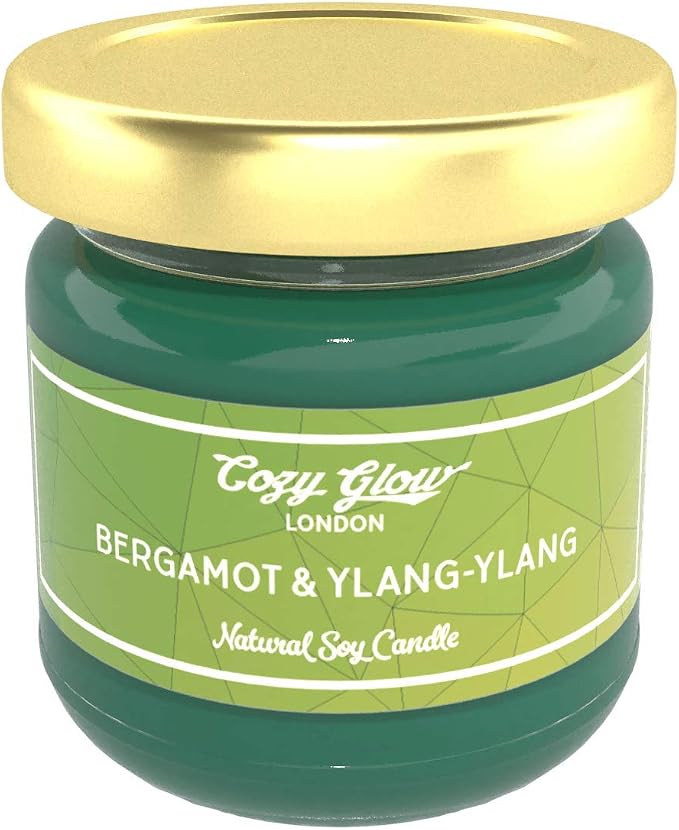 Cozy Glow Bergamot & Ylang-Ylang Mini Soy Candle