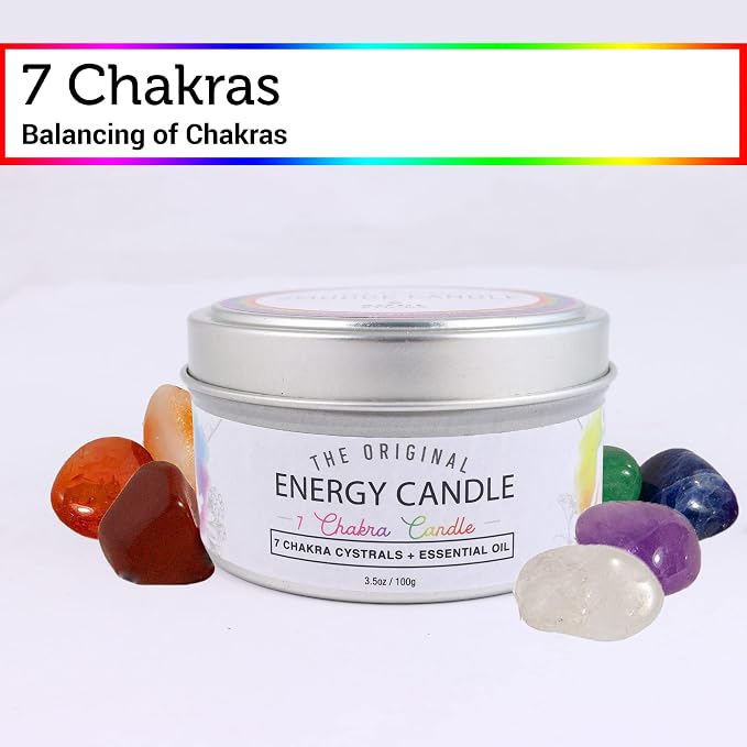 SOUL STICKS Smudge Candle for Cleansing House, Meditation, Chakra Healing, Aromatherapy | 3.5 Ounce Smudge Candle for Spiritual Cleansing (7 Chakras)