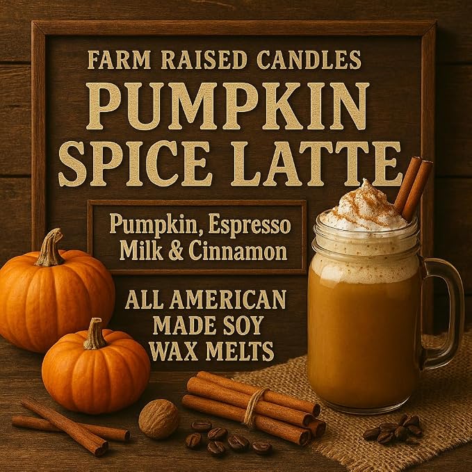 USA Grown Soy Wax Melts - Fall - Bakery Variety Packs – 5 Pack, 16oz Total – Wax Melt Warmer Scents – (Pumpkin Patch Variety Pack)