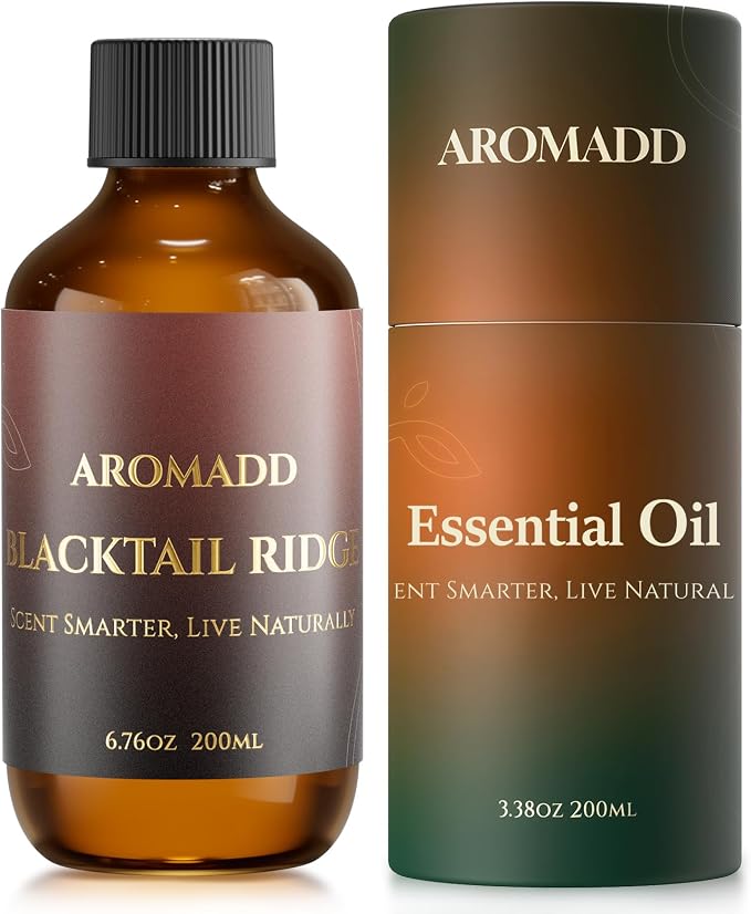 AROMADD AROMADD Blacktail Ridge Hotel Diffuser Oil Inspired by Luxury Hotel Collection Scent, Woody Sandalwood & Fir Aroma, Premium Fragrance Oil for Waterless Diffuser,Long-Lasting,3.38 fl oz(100 mL)