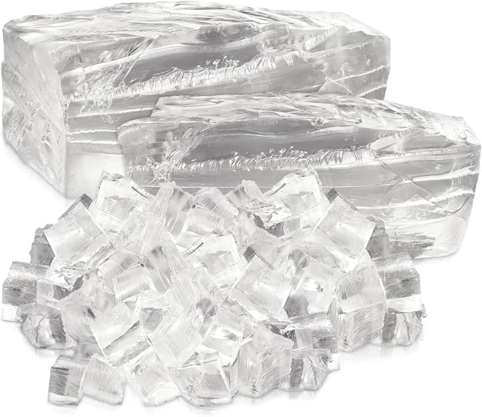 10LB Crystal Clear Gel Wax for DIY Candle Making, Soft & Elastic Jelly Wax for Candle Making & Decorative Accents & Handcraft Scente Candles Supplies.