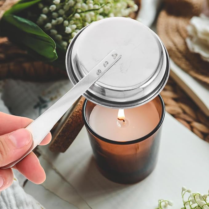 VOSAREA Candle Stopper Candle Snuffer Extinguisher with Long Handle Portable Candle Putter Candle Put Out Tool Candle Flame Snuffer for Candle Lovers Candle Supplies