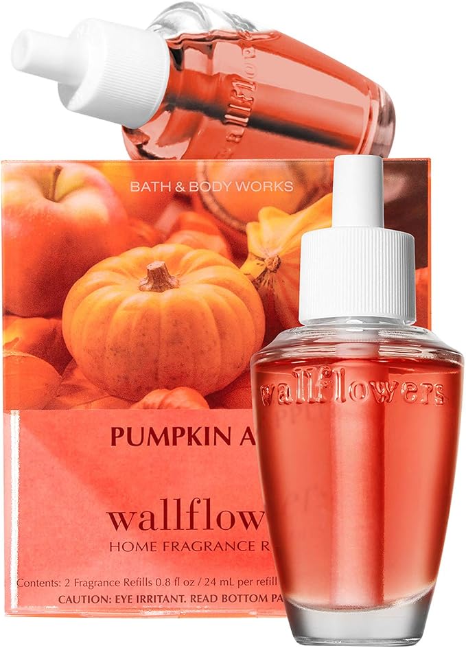 Bath and Body Works New Look! Pumpkin Apple Wallflowers 2-Pack Refills