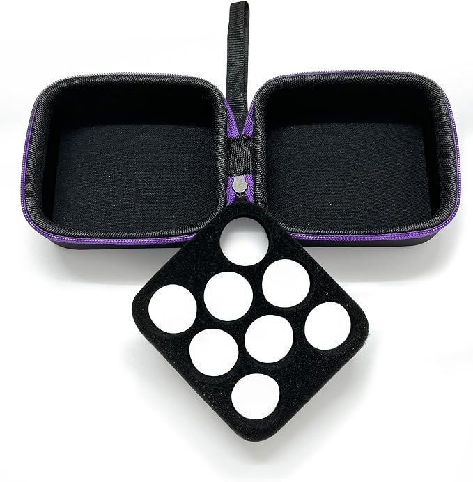 Essential Oils Case Glass Bottle Hard Carrying Case Storage Bag for 5ml Roller Bottles Spray Bottle Oil Vial Bottles