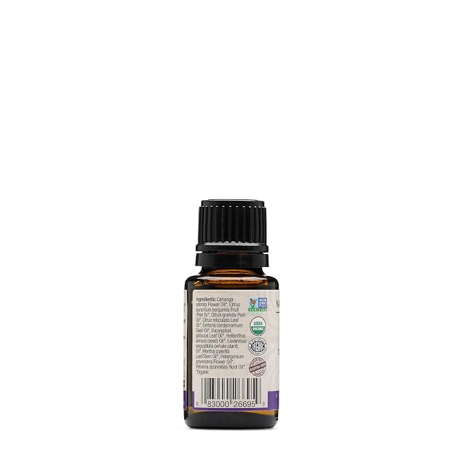 Nature's Answer 100% Pure Organic Essential Oil Blend, 0.5-Ounce, Romance