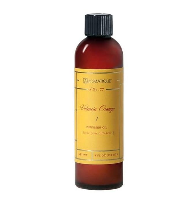 Valencia Orange Reed Diffuser Oil Refill, 4 oz by Aromatique
