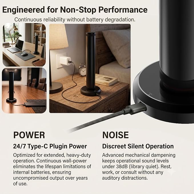 Waterless Diffuser with App Control Hotel Scent Diffuser 1000 sq.ft Large Room Essential Oil Diffuser Smart Fragrance Diffuser Ideal Hostess Gifts 5.63oz Oils Gift Set (Ships Separately)