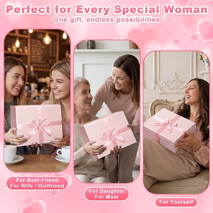 11 Pcs Birthday Gift for Women Mother Gifts Set Spa Gift Baskets for Women Get Well Care Package for Mom Her Wife Friend