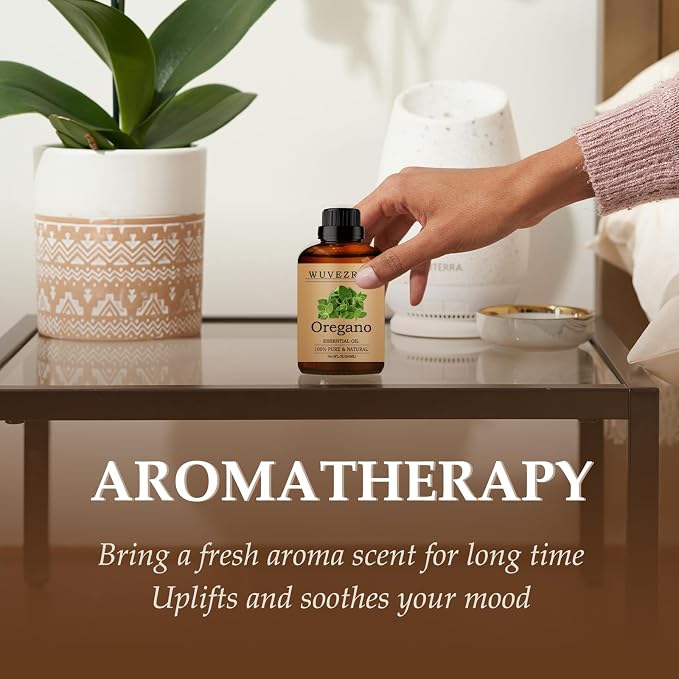 Oregano Essential Oils 240ML, Pure Oregano Essential Oil for Aromatherapy Diffuser - 8 Fl Oz