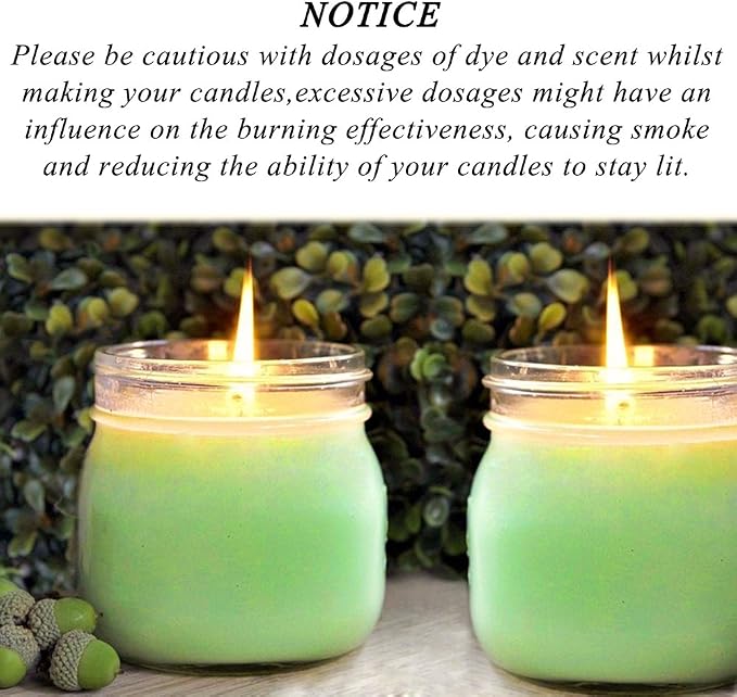 EricX Light 100 Piece Natural Candle Wick, Low Smoke 6" Pre-Waxed & 100% Natural Cotton Core,For Candle Making,Candle DIY