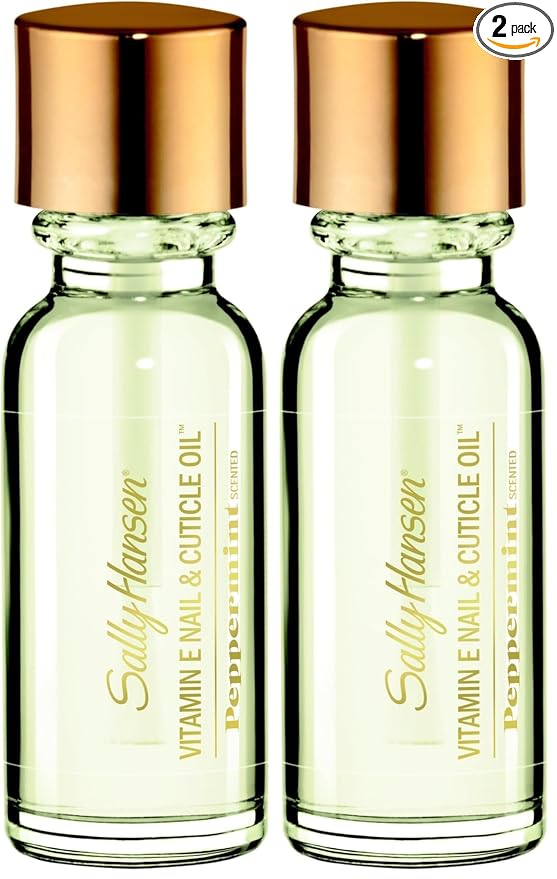 Sally Hansen Vitamin E Nail and Cuticle Oil | 0.45 Fl Oz | Pack of 2