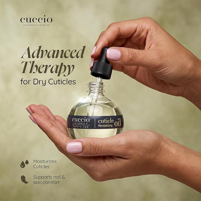 Cuccio Naturale Citrus & Wild Berry Revitalizing Cuticle Oil, Lightweight Fast-Absorbing Hydrating Nail & Cuticle Conditioner, Cold-Pressed Oils + Vitamin E, 2.30 Fl Oz