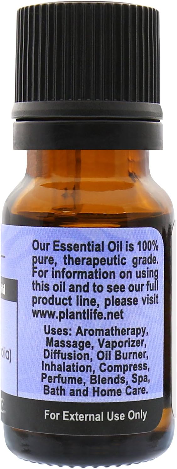 Plantlife Lavender Aromatherapy Essential Oil - Straight from The Plant 100% Pure Therapeutic Grade - No Additives or Fillers - 10 ml